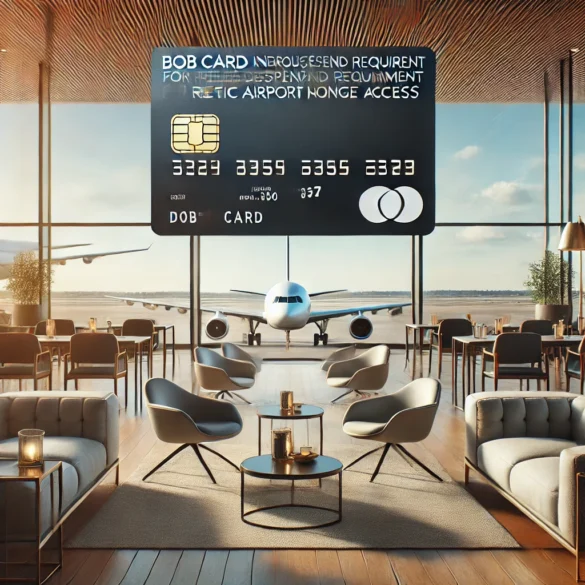 BOB Card Introduces Spend Requirement for Free Domestic Airport Lounge Access