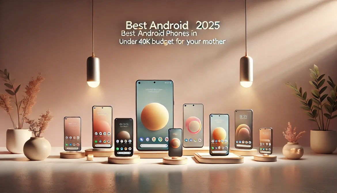 Best Android Phones to Buy in 2025 for Your Mother Under 40K Budget