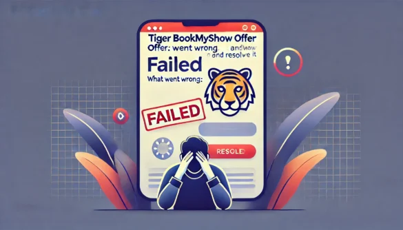 TIGER BOOKMYSHOW OFFER FAILED: What Went Wrong and How to Resolve It
