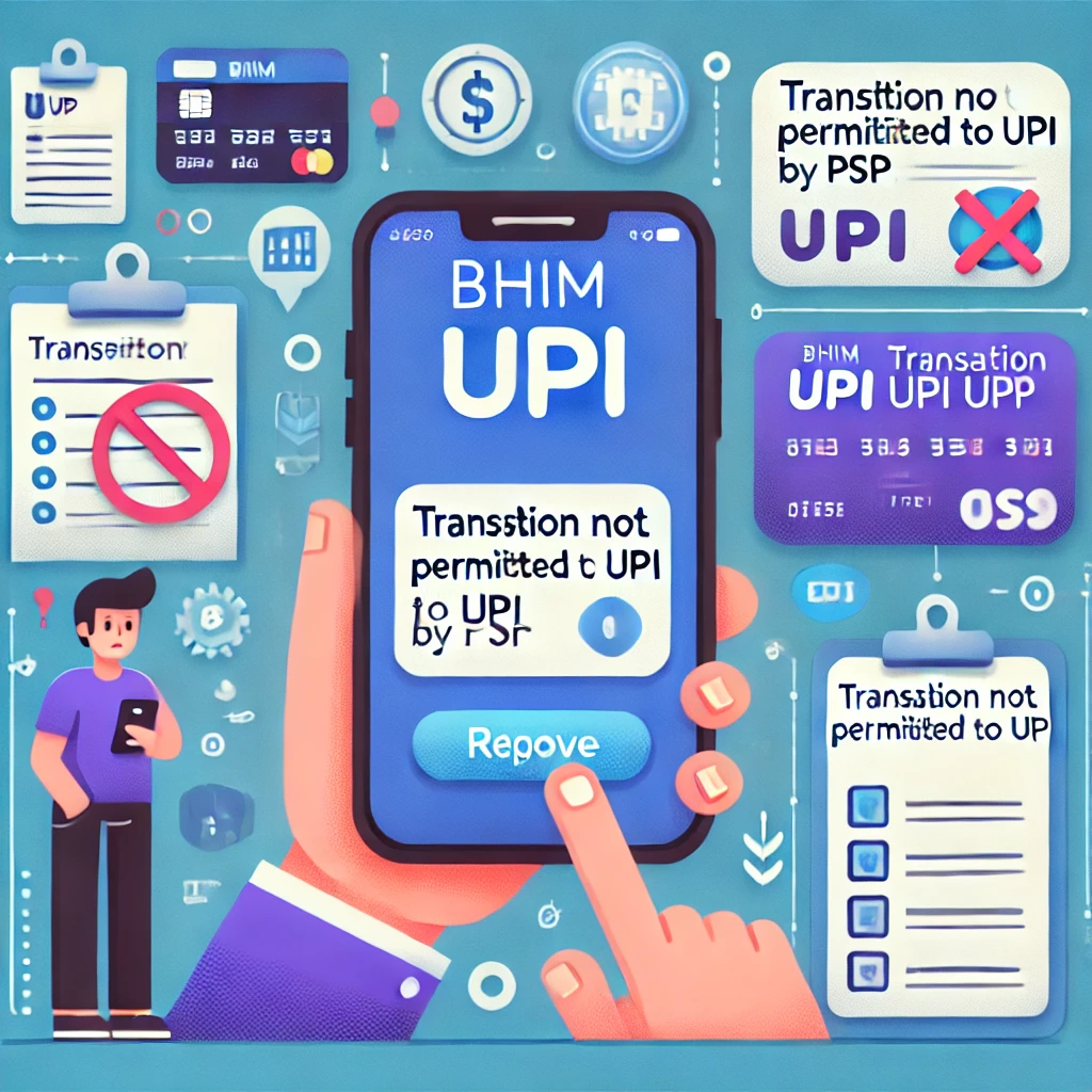 Transaction Not Permitted to UPI by PSP