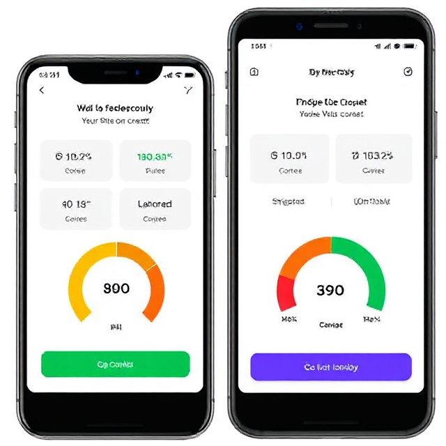 Different Credit Scores on Different Apps - OneScore and PaisaBazaar