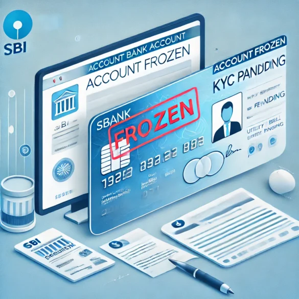 SBI Bank Account STOP (Freeze) Due to KYC