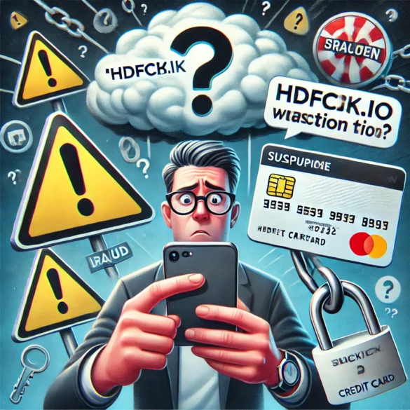 Messages from hdfcbk.io to Settle Dues Without Having a Credit Card