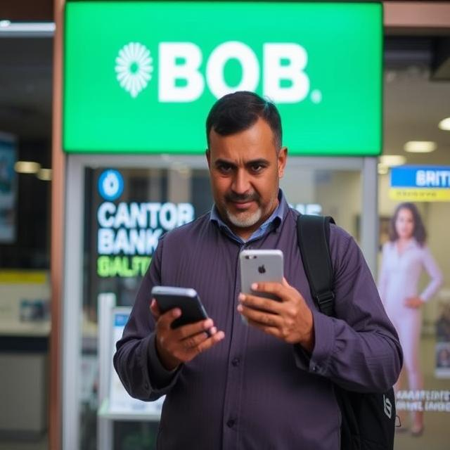 BOB Mobile Number Update Issue