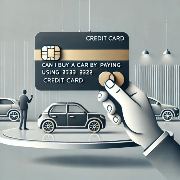 Can I Buy a Car by Paying Using a Credit Card?
