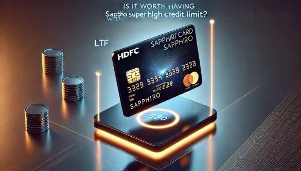Is It Worth Having Sapphiro Credit Card LTF with Super High Credit Limit?