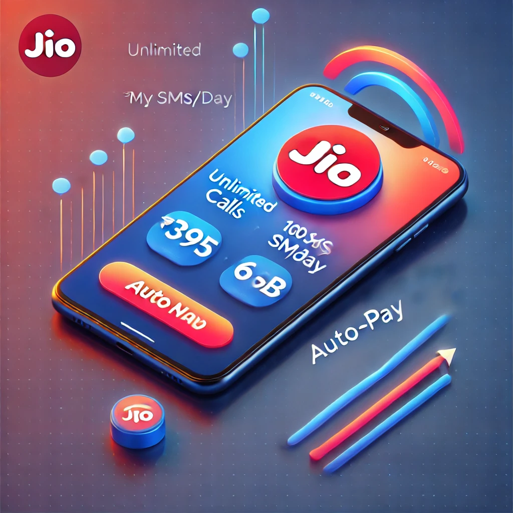 Jio ₹395 Plan for All (Recurring Auto-Pay Mode)