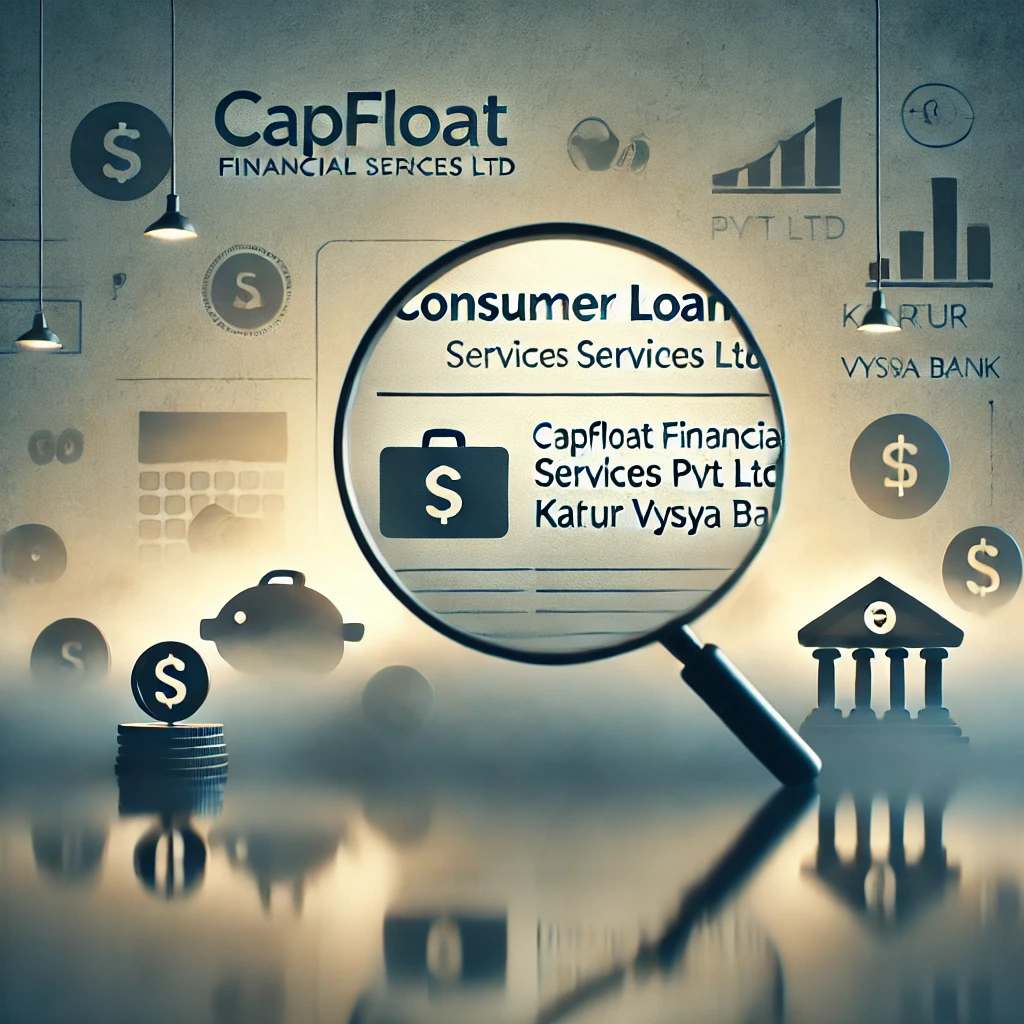 Consumer Loan CapFloat Financial Services Pvt Ltd & Karur Vysya Bank Ltd: Uncovering the Mystery of Unexpected Consumer Loans