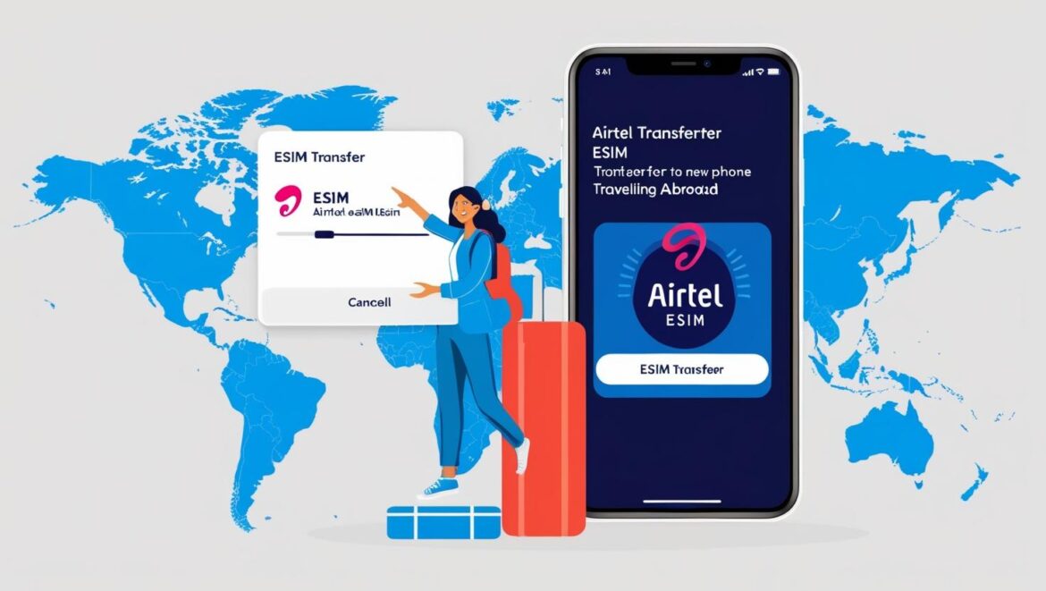 Airtel eSIM - Transfer to a New Phone While Abroad