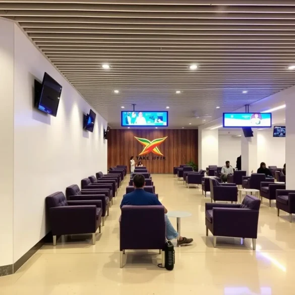Take off Bar and Lounge - Varanasi Airport - Lounge Review