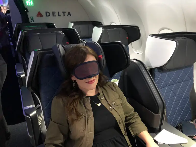 Delta Air Lines A321neo First Class: Stylish, Sort Of Innovative, And Bulky