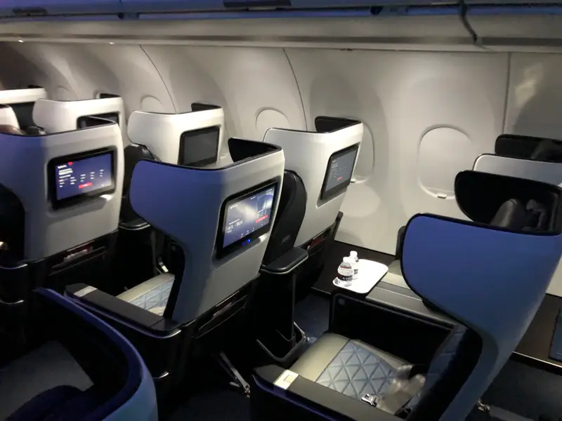 Delta Air Lines A321neo First Class: Stylish, Sort Of Innovative, And Bulky