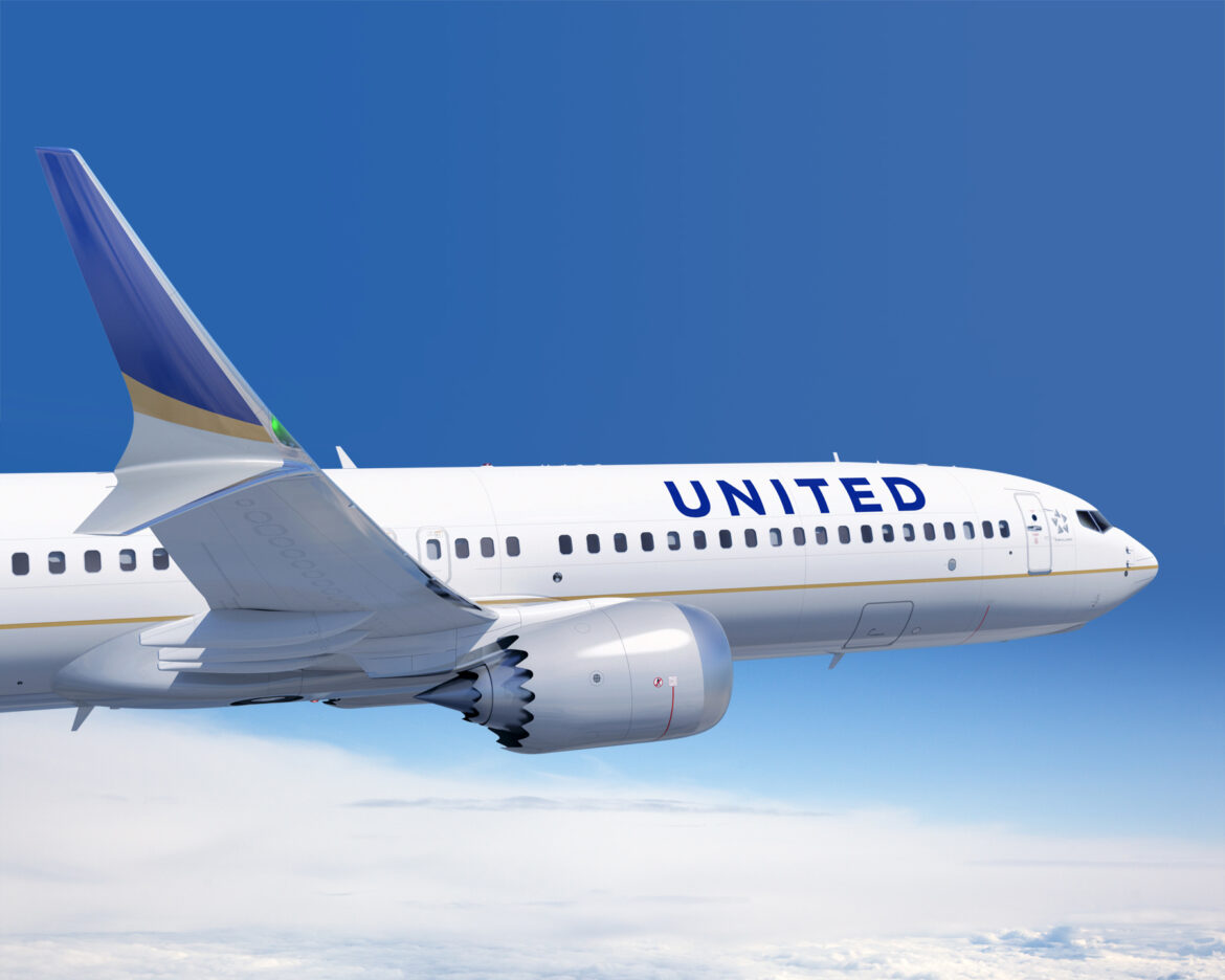 United 737 MAX First Class
