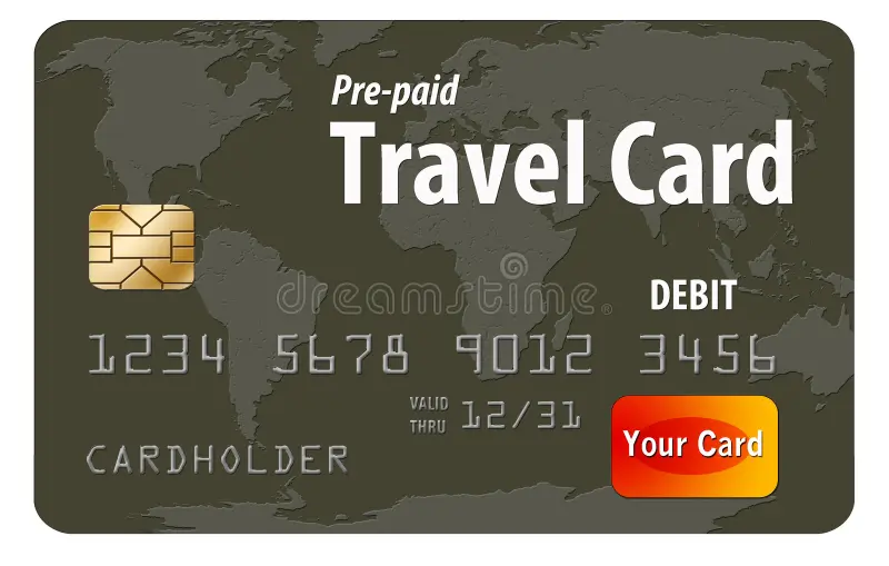 Prepaid travel cards