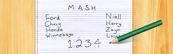 How to Play MASH