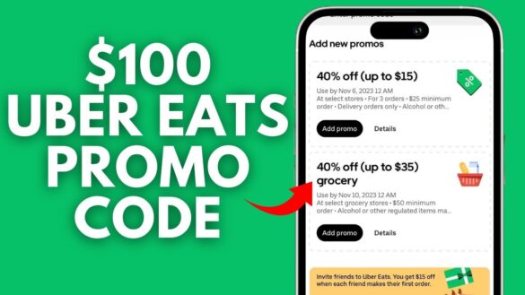 Uber Eats Promo Codes